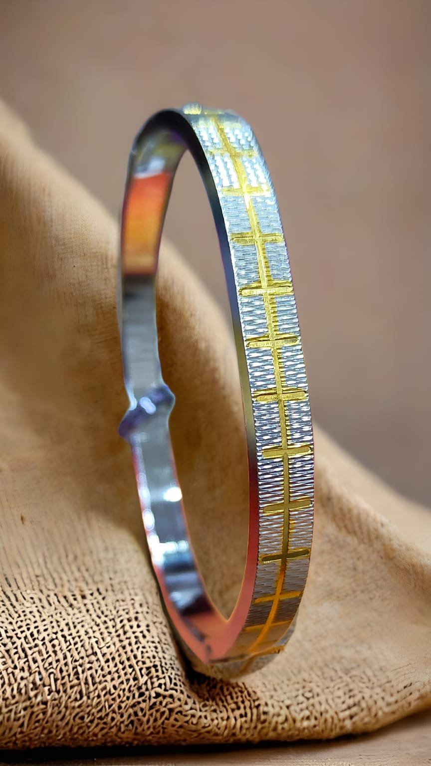 Two tone oval lock kada